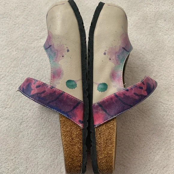 Excellent condition: Calceo purple butterfly mule EU 37 - Picture 11 of 15